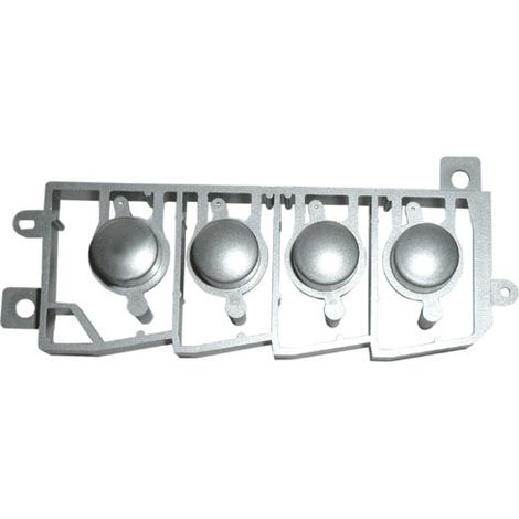 ENSEMBLE 4TOUCHES GRISES PLASTIQUE POUR MICRO ONDES SHARP - 7501666 (1/3)