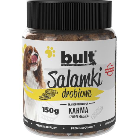 BULT Salamki Hundeleckerli Geflügel 150g (1/3)