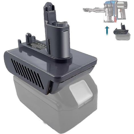 Adaptateur de batterie MT31B pour batterie Li-ion 18 V, compatible avec les aspirateurs DC35, DC34, DC31, DC56 et DC57. (1/5)