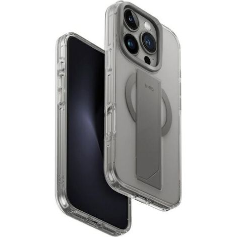 Custodia UNIQ Heldro Max per iPhone 16 Pro 6.3" con ricarica Magclick, trasparente/lucida. (1/5)