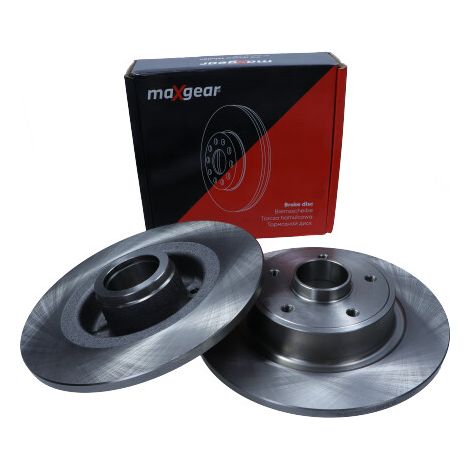 Disque de frein Maxgear Renault T. Laguna 01- Sans roulement, sans bague ABS (1/2)
