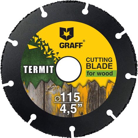Multi Wheel Termit Disque à Tronçonner pour Meuleuse D'angle 125mm / 115mm, Coupe Fine en Bois, Stratifié, Plastique (115 mm) (1/5)