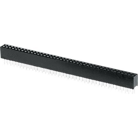 TRU COMPONENTS Barrette femelle (standard) Nbr de rangées: 1 Nombre de pôles par rangée: 4 TC-1210-004-1-1-2-00 1 pc(s) S874921 (1/4)