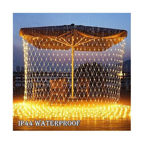 Lampe solaire LED, 100 diodes, pour jardin, terrasse, allée, entrée et espaces extérieurs, pour installation extérieure sans raccordement permanent.-AquaForge (1/5)