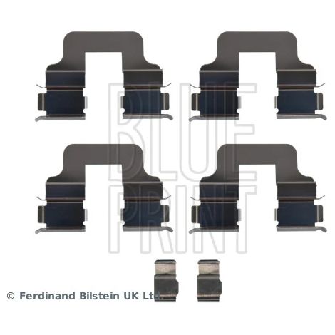 Kit d'accessoires, plaquette de frein à disque Blue Print ADBP480001 ABARTH