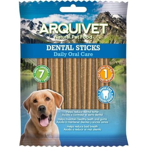 DENTAL STICKS Bolsa 7 Uds./170gr. Arquivet