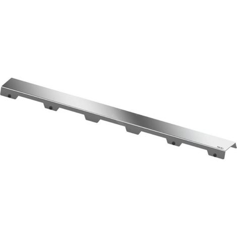 Grille design TECEdrainline "acier II" pour receveurs de douche (1/2)