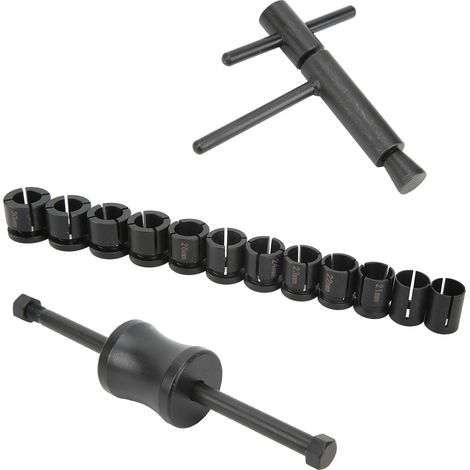 Pince universelle d'extraction de pistons d'étrier de frein moto, 12 adaptateurs, outil de démontage compatible motos (1/5)