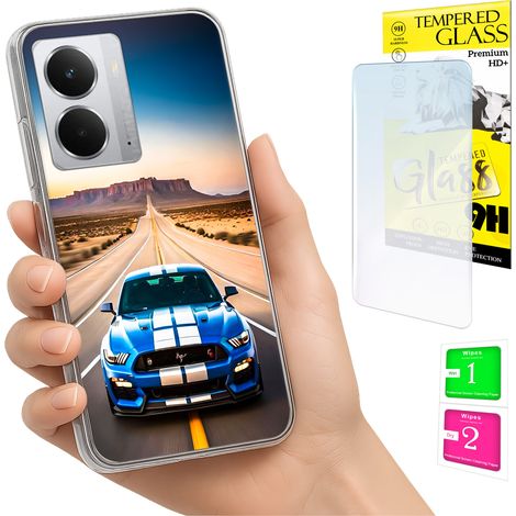 Custodia per Realme 14 5G / 14T 5G con cover fotografica e vetro temperato 9H. (1/5)