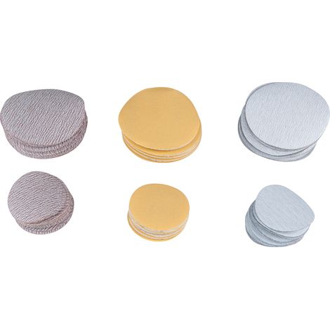 KS Tools Ersatz-Schleifpads Körnung 400 Ø 75mm 10er Pack 10 Stk