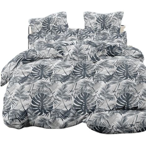 Set di biancheria da letto in raso Parylux 3.7 "Graphite Monsters" - Copripiumino 200x220 cm (1/2)