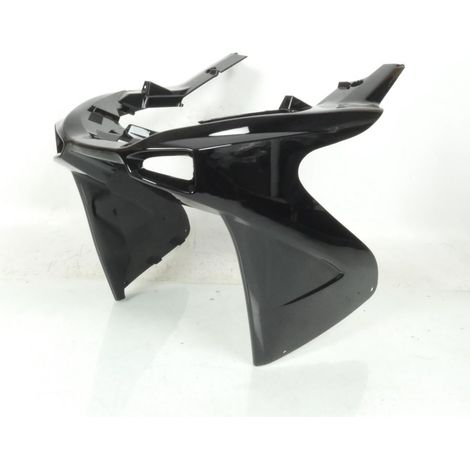 spoiler vorderradschürze schwarz glänzend p2r für roller mbk 50