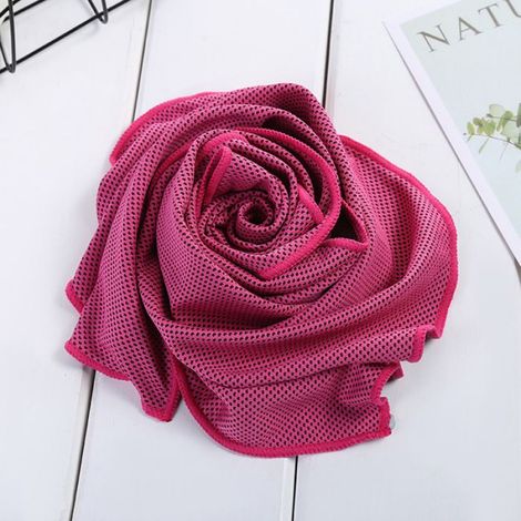 3pcs serviettes de refroidissement – Nosheir – Microfibre ultra-rapide – Anti-acarien, respirant – pour sport, randonnée et plage (1/4)