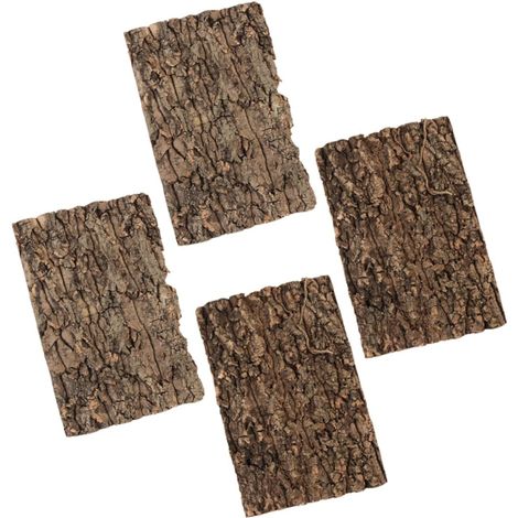 Pieces Bark Decoration for Reptile Terrarium, Bark Background, Reptile Decoration, Decorative Tree Terrarium (1/5)