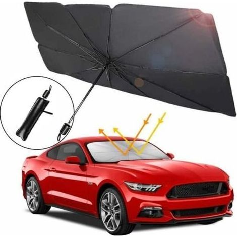 pair Pare-Soleil de Voiture - Pliable - SUV - 79x135 cm - Protection UV - Alliage UPE (1/4)