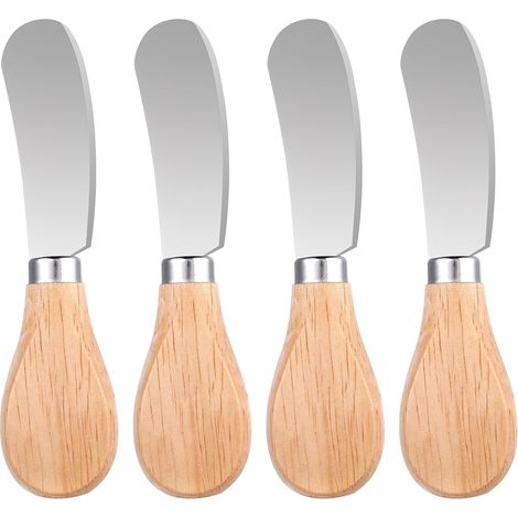 Couteau à beurre (pièces), couteau à beurre, couteau à gâteau de 12 cm, couteau à beurre en acier inoxydable, petit ensemble de couteaux à fromage, couteau à beurre pour fromage, beurre, confiture (1/5)
