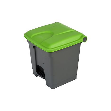 Pedal-/Tretabfallsammler  Volumen 30 l  BxHxT 410 x 435 x 400
