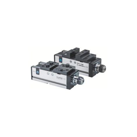 Morsa compatta  Röhm NC  RKE-LV, larghezza  ganasce 125,  con ganasce  a gradini  reversibili -  180464 (1/5)