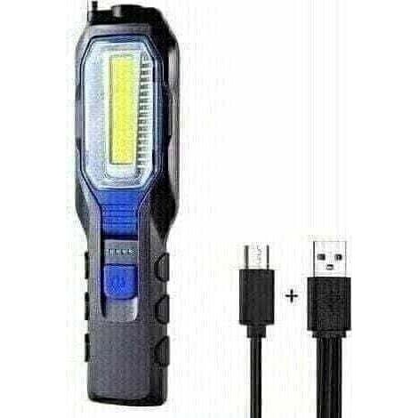 Lampe de travail portative à LED-lumière magnétique rechargeable USB,Source de lumière COB-Karteo (1/5)