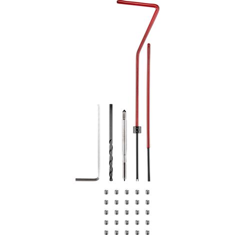 TOOLCRAFT TO-5017512 Kit de réparation pour filetages 30 pièces M2.5 (1/5)