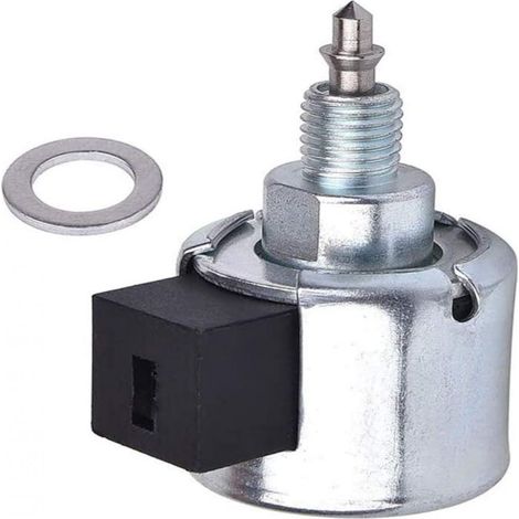 1 Válvula solenoide de cierre de combustible 846639, junta incluida, para motor de jardín, compatible con Briggs & Stratton (1/5)