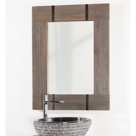 Miroir de salle de bain Loft 60x80 gris (1/5)
