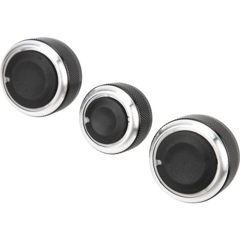 Bouton de commutateur de climatisation de voiture, 3 pièces, remplacement de chauffage pour les modèles Bora avant 2011 (1/5)