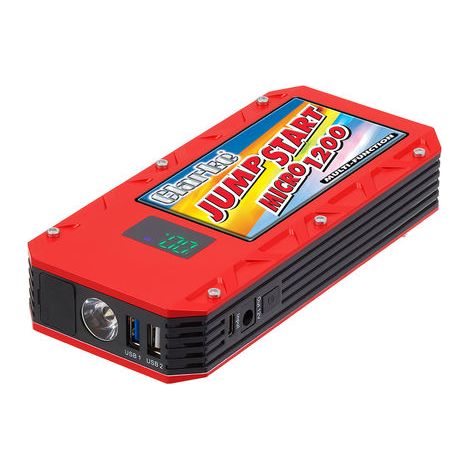 CLARKE JUMP STARTER 12V 1200A BATTERY BOOSTER LITHIUM LIGHT USB PORT JSM1200