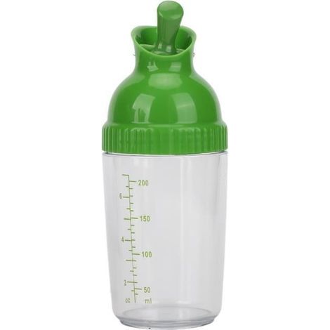 récipient à vinaigrette Shaker à vinaigrette 200 ml sans BPA pour éviter les fuites pot à vinaigrette avec couvercle (1/4)