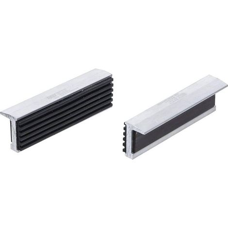 Mors de Protection pour Étau 2 pcs - Aluminium, l. 100 mm - Protection et Préservation de l Étau - D-Work