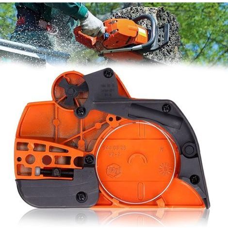 Couvercle d’Embrayage pour Tronçonneuse – Accessoire de Remplacement Compatible avec Modèles 445 et 450 – Référence 544097902 (1/4)