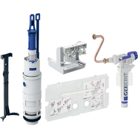 Banyo – Kit de transformation Geberit pour plaque Twinline – Conversion chasse d'eau double débit – Compatible cuvettes Geberit UP 1988-1997