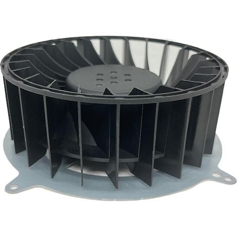 Ventilateur centrifuge 150 mm CC 12 V/24 V CC, silencieux, purificateur d'air, ventilateur de refroidissement centrifuge (1/5)