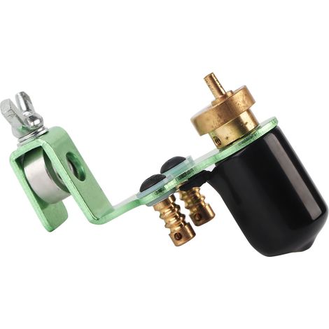Machine Tatouage Rotative Alliage - Liner Shader Moteur Puissant pour Maquillage Permanent Vert (1/5)