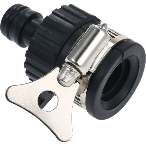 Adaptador universal para grifo, conexión rápida, multifuncional, duradero, para manguera de jardín. (1/5)