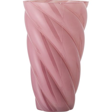 Bloomingville - Callo Glass Vase - Rose - 29 cm