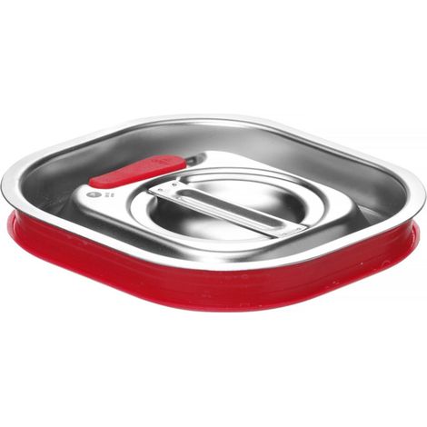 Coperchio con guarnizione per contenitori GN 1/6 Kitchen Line 156x142 mm (1/3)