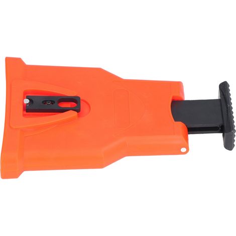 Robuster, verschleißfester Kettenschärfer für die Holzbearbeitung im Freien, orange (1/5)