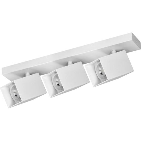 Orno KUBAR SP 3 lámpara de techo blanca interior