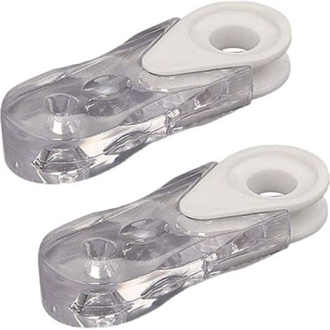 Transparent handle, 90mm, easy-to-change handle, curtain pull beads and cord transparent accessories. (1/5)