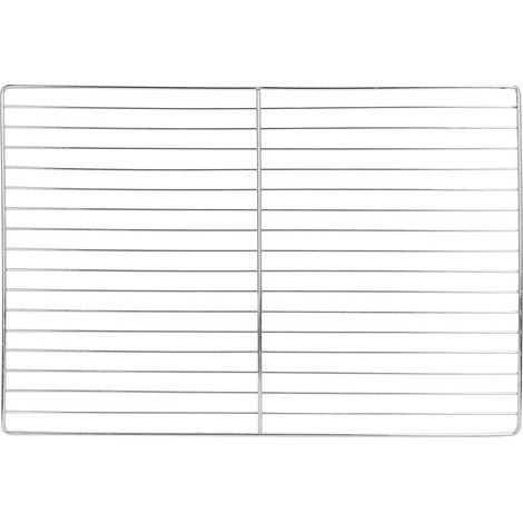 Filet de Barbecue en Acier Inoxydable, Grillage Barbecue, Support de Refroidissement de Tapis de Filet de Barbecue Rectangulaire (29,5 x 43,5cm)