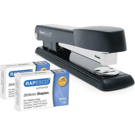 Grapadora Rapesco Marlin metálica capacidad 25 hojas