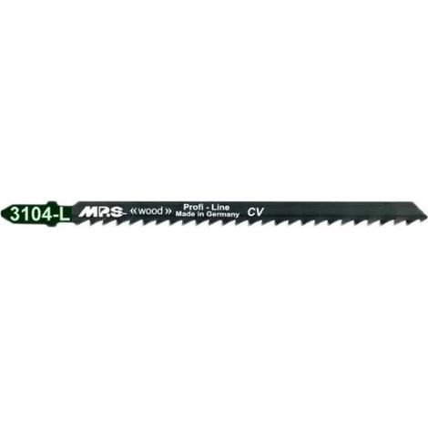 Hoja sierra calar MPS 3104-L extralarga 6 Tpi, acero Cromo Vanadio, pack de 5 uds