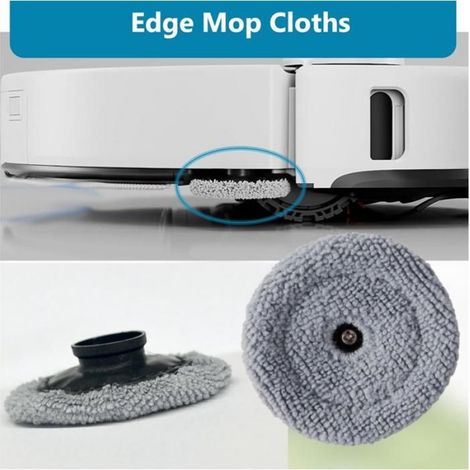 Tampon De Vadrouille - Microfibre - Pour Sol Bois Carrelage Marbre - 8 Pièces (1/5)