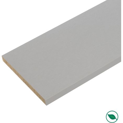 Forestea – Plan de travail stratifié aluminium 2770 x 640 x 28 mm – PEFC 75% – Épaisseur 28 mm pour cuisine moderne – Livraison rapide