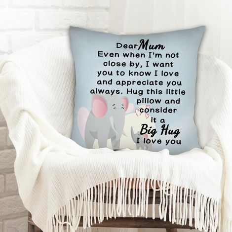 Housse de coussin pour décoration intérieure résistant pour mari femme anniversaire (1/5)