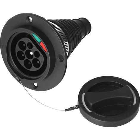 Type 2 prise EV 16A monophasé IEC 62196-2 IP54 adaptateur chargeur triphasé 480V (1/5)