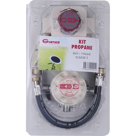 Gurtner – Coffret gaz propane 1,3 kg/h – Inverseur Limiteur ISR – Raccords à braser Ø 12 – Pour chantiers humides