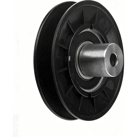 Poulie de renvoi AM107335 pour tondeuse à gazon STX 30 38 46 et LT1, pièce de rechange grise pour tendeur de courroie, accessoire d'équipement (1/5)