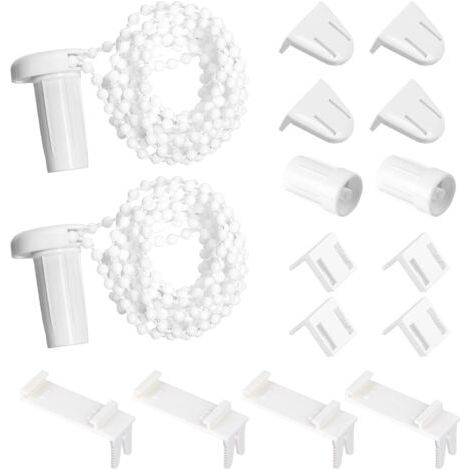 BUNTHAUS 2 Ensembles Mecanisme Store Enrouleur, Accessoires pour Rideaux et Stores, Supports de Stores Enrouleurs, Fixation pour Store Enrouleur Ensemble de Accessoires pour Rideaux(Blanc) (1/4)